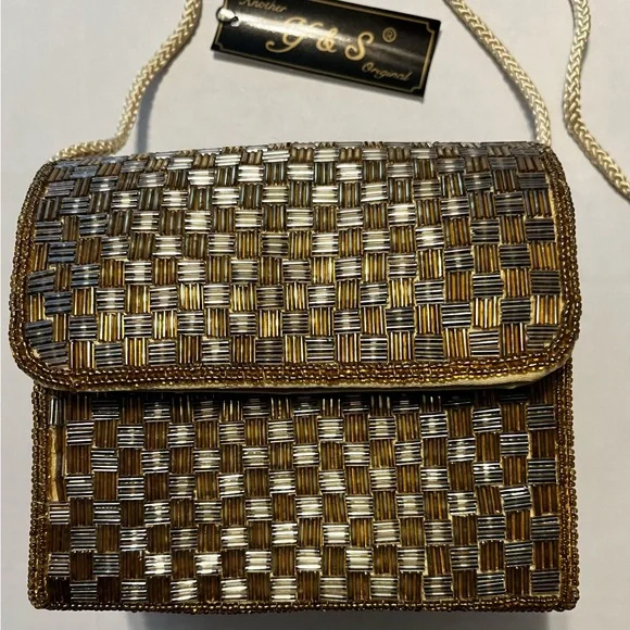 Y&S Handbags Bags Ys Original Small Beaded Purse Poshmark